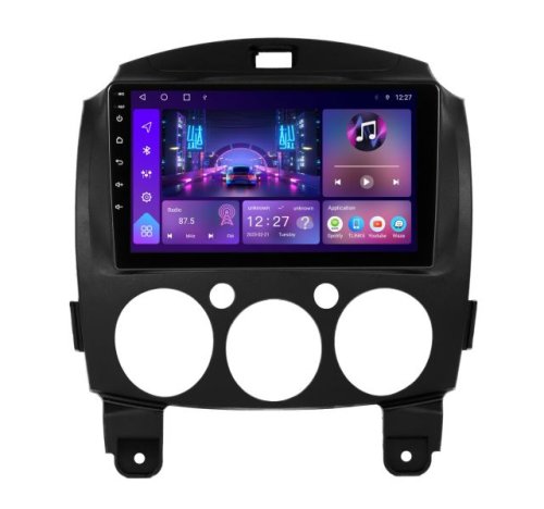 Штатная магнитола Soundbox S-7789 для Mazda 2 2007-2013 с CarPlay и 4G модемом S4-7789+360