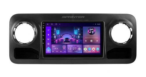 Штатная магнитола Soundbox S-8665 для Mercedes Sprinter 2018+ с CarPlay и 4G модемом S4-8665+360