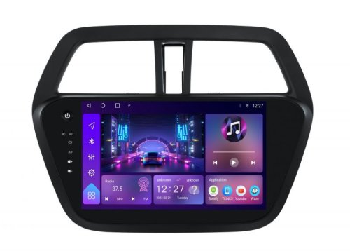 Штатная магнитола Soundbox S-8176 с 4G модемом и CarPlay для Suzuki SX4 2013-2022 S4-8176+360