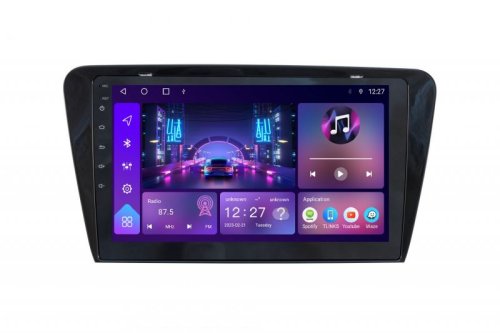 Штатная магнитола Soundbox S-8195 для Skoda A7 2014+ с CarPlay и 4G модемом S4-8195+360