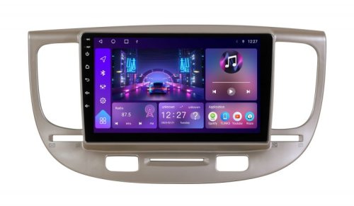 Штатная магнитола Soundbox S-8182 с CarPlay и 4G модемом для Kia Rio 2006-2011 S4-8182+360