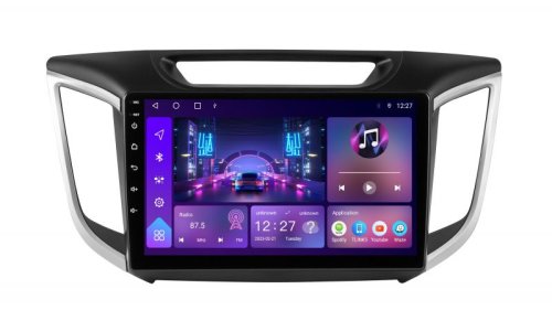 Штатная магнитола 4+64GB Soundbox S-4213 для Hyundai Creta IX25 с CarPlay и 4G S4-4213