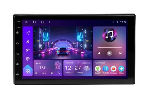 Універсальна 2DIN авто магнітола з Carplay та 4G модемом Soundbox S4-9464