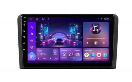 Штатная магнитола Soundbox S-9945 с CarPlay и 4G модемом для Audi A3 2008-2012 S4-9945+360