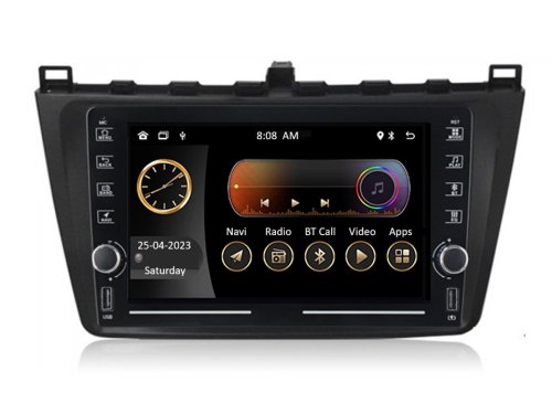 Штатная магнитола FORS.auto К150 для Mazda 6 (2+32Gb, 8") 2008-2013