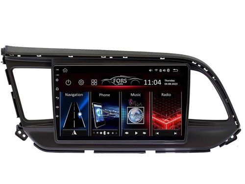 Штатная магнитола FORS.auto M100 для Hyundai Elantra (1+16Gb, 9") 2019+