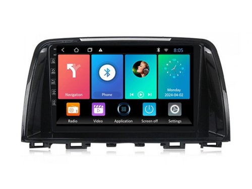 Штатна магнітола FORS.auto M400 для Mazda 6 (4+64Gb, 9") 2012-2016