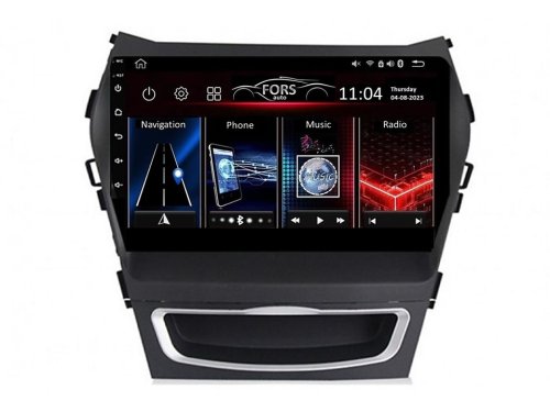 Штатна магнітола FORS.auto M100 для Hyundai Santa Fe/IX45 (1+16Gb, 9") 2012-2017