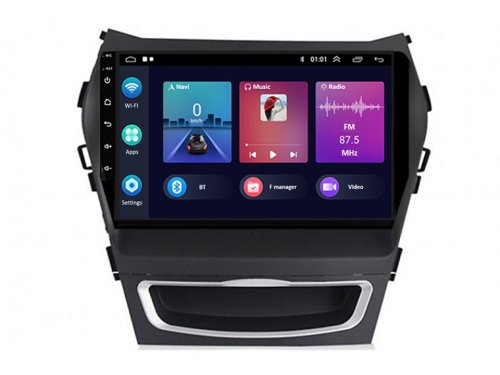 Штатная магнитола FORS.auto M150 для Hyundai Santa Fe/IX45 (2+32Gb, 9") 2012-2017