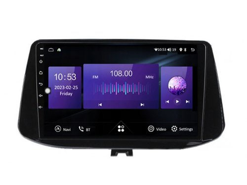 Штатна магнітола FORS.auto M400 для Hyundai i30 (4+64Gb, 9") 2017-2019