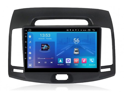 Штатна магнітола FORS.auto M150 для Hyundai Elantra (2+32Gb, 9") 2006-2011