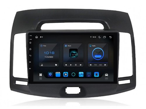 Штатна магнітола FORS.auto M200 для Hyundai Elantra (2+32Gb, 9") 2006-2011