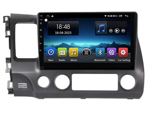 Штатная магнитола FORS.auto M400 для Honda Civic (4+64Gb, 10") 2006-2011