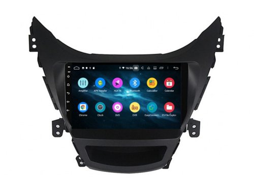 Штатна магнітола FORS.auto M500 для Hyundai Elantra (4+64Gb, 9") 2011-2013