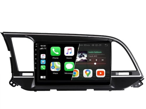 Штатна магнітола FORS.auto M500 для Hyundai Elantra (4+64Gb, 9") 2016-2018