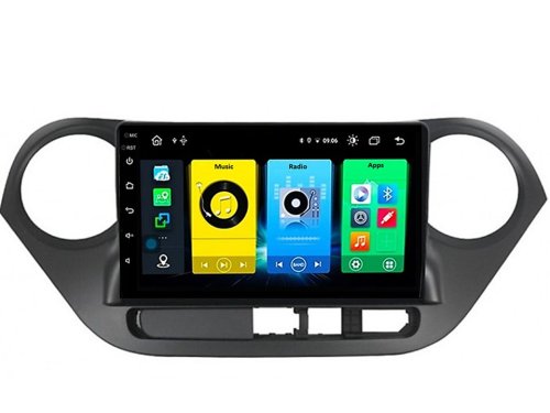 Штатна магнітола FORS.auto M500 для Hyundai i10 (4+64Gb, 9") 2014-2017