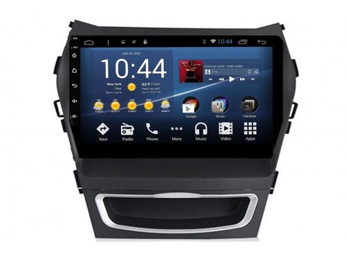 Штатная магнитола FORS.auto M500 для Hyundai Santa Fe/IX45 (4+64Gb, 9") 2012-2017