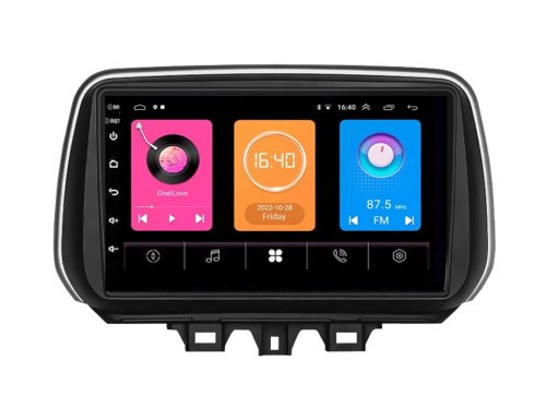 Штатная магнитола FORS.auto M500 для Hyundai Tucson/IX35 (4+64Gb, 9") 2018-2019