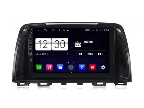 Штатна магнітола FORS.auto М300 для Mazda 6 (3+32Gb, 9") 2012-2016