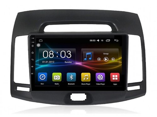 Штатна магнітола FORS.auto М300 для Hyundai Elantra (3+32Gb, 9") 2006-2011