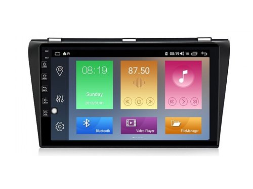 Штатная магнитола FORS.auto M600 для Mazda 3 2004-2008