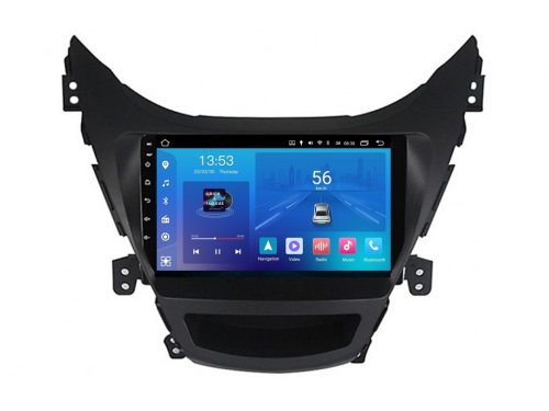 Штатна магнітола FORS.auto M600 для Hyundai Elantra (6+128Gb, 9") 2011-2013