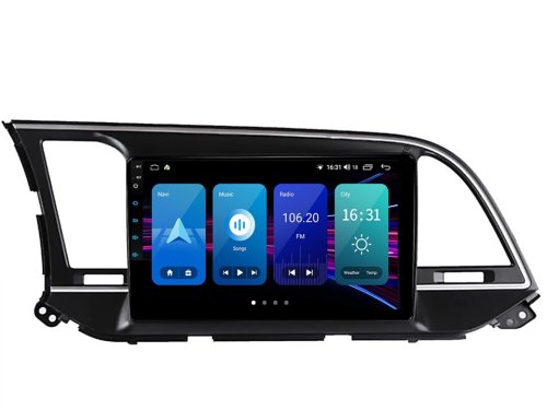 Штатна магнітола FORS.auto M600 для Hyundai Elantra (6+128Gb, 9") 2016-2018