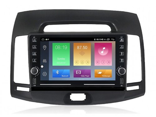 Штатная магнитола FORS.auto K100 для Hyundai Elantra (1+16Gb, 8") 2006-2011