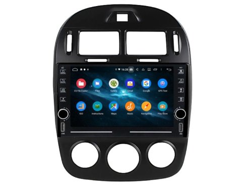 Штатная магнитола FORS.auto K100 для Kia Cerato (Manual AC) 2017-2019