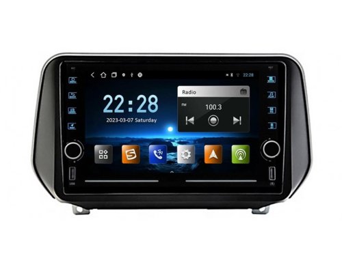 Штатна магнітола FORS.auto K100 для Hyundai Santa Fe (1+16Gb, 9") 2018+