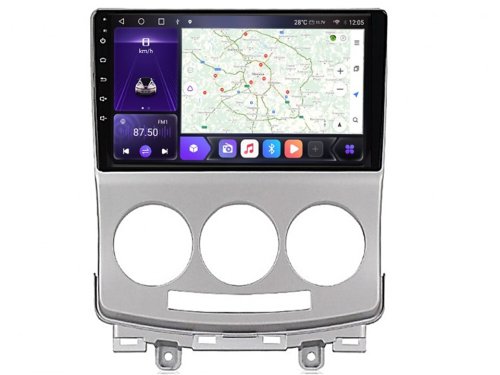 Штатна магнітола FORS.auto M150 для Mazda 5 (2+32Gb, 9") 2005-2010