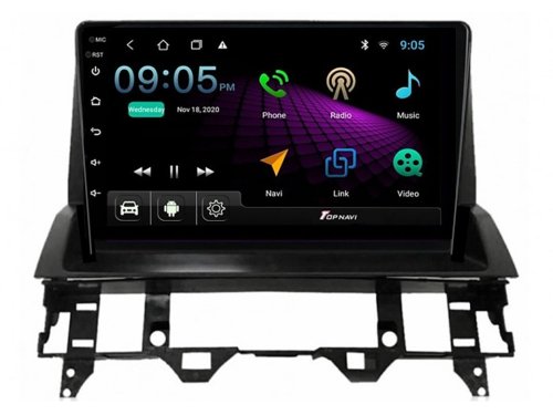 Штатна магнітола FORS.auto M150-2 для Mazda 6 (2+32Gb, 9") 2002-2008