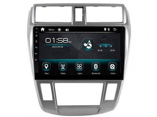 Штатна магнітола FORS.auto M200 для Honda City (2+32Gb, 10", Auto AC) 2008-2011