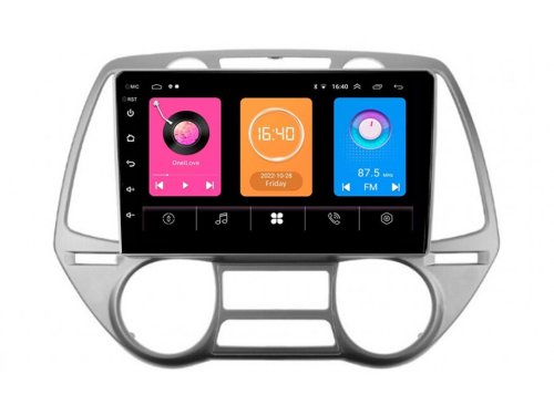 Штатна магнітола FORS.auto M200 для Hyundai I20 (2+32Gb, 9") 2008-2012