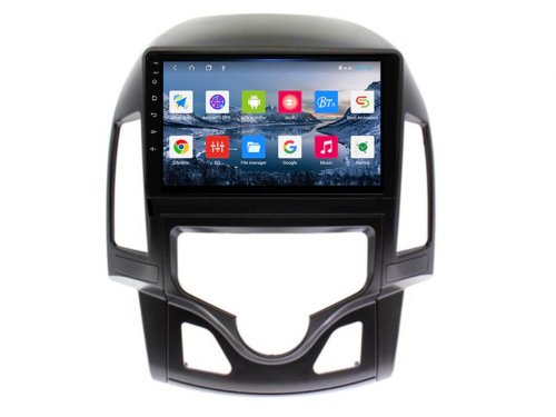 Штатная магнитола FORS.auto M200 для Hyundai I30 (2+32Gb, 9", Auto AC) 2008-2011