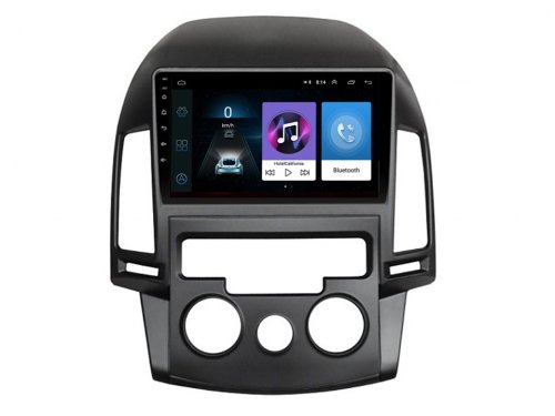 Штатная магнитола FORS.auto M200 для Hyundai I30 (2+32Gb, 9", Manual AC) 2008-2011