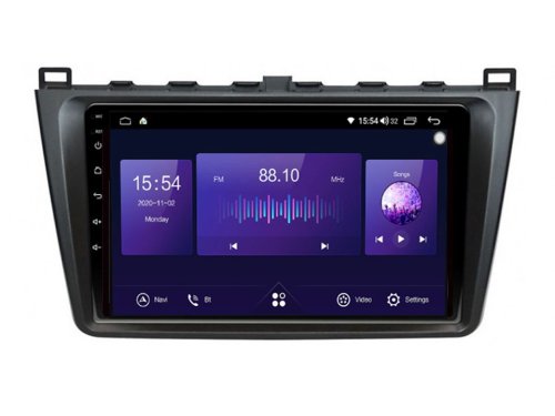 Штатна магнітола FORS.auto M200 для Mazda 6 (2+32Gb, 9") 2008-2013