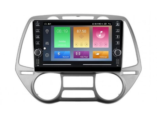 Штатная магнитола FORS.auto K100 для Hyundai I20 (1+16Gb, 8") 2008-2012