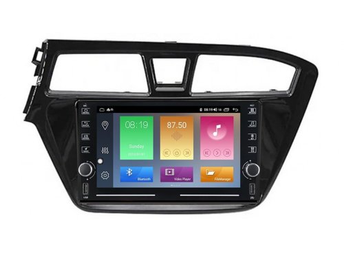 Штатная магнитола FORS.auto K100 для Hyundai I20 (1+16Gb, 8") 2014-2015