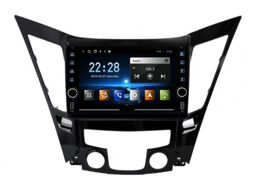 Штатная магнитола FORS.auto K100 для Hyundai Sonata 8 (1+16Gb, 8") 2010-2015