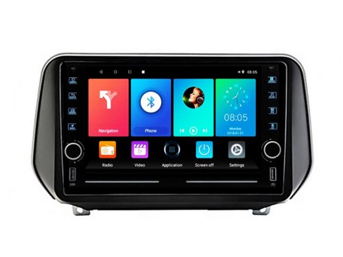 Штатная магнитола FORS.auto K150 для Hyundai Santa Fe (2+32Gb, 9") 2018+