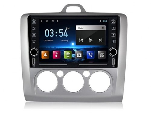 Штатная магнитола FORS.auto K200 для Ford Focus (Manual AC) 2005-2011