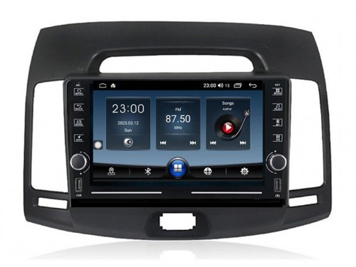 Штатна магнітола FORS.auto K200 для Hyundai Elantra (2+32Gb, 8") 2006-2011