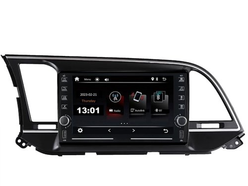 Штатна магнітола FORS.auto K200 для Hyundai Elantra (2+32Gb, 8") 2016-2018