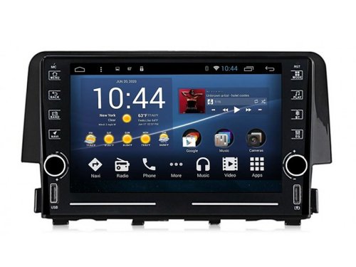 Штатна магнітола FORS.auto K200 для Honda Civic (2+32Gb, 8") 2015-2020