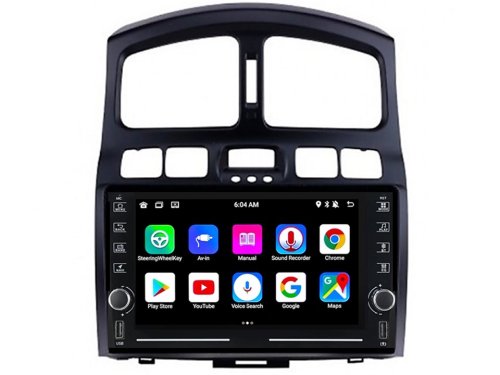 Штатная магнитола FORS.auto K150 для Hyundai Santa Fe (2+32Gb, 8") 2000-2006