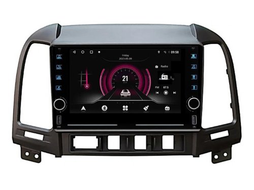 Штатная магнитола FORS.auto K150 для Hyundai Santa Fe (2+32Gb, 8") 2006-2012