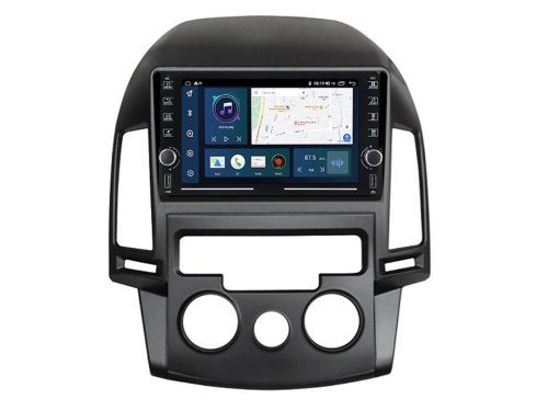 Штатная магнитола FORS.auto K150 для Hyundai I30 (2+32Gb, 8", Manual AC) 2008-2011