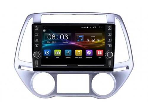 Штатная магнитола FORS.auto K150 для Hyundai I20 (2+32Gb, 8", Auto AC) 2012-2014