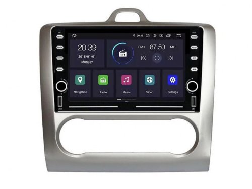 Штатная магнитола FORS.auto K200 для Ford Focus (Auto AC) 2005-2011